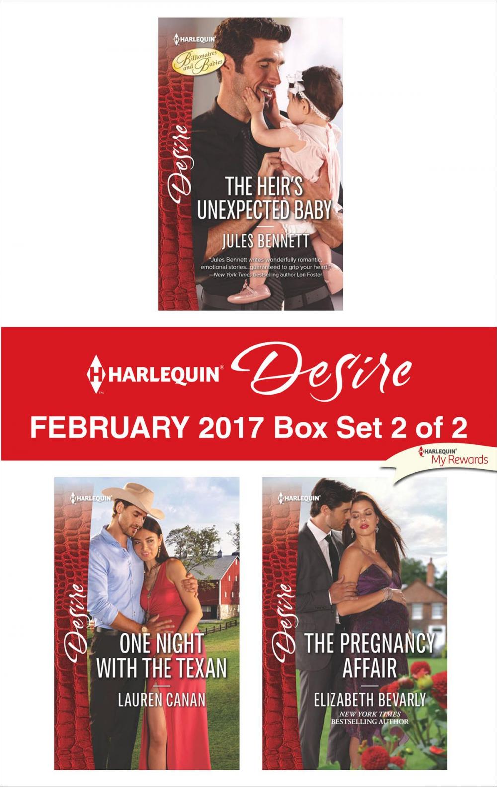 Big bigCover of Harlequin Desire February 2017 - Box Set 2 of 2