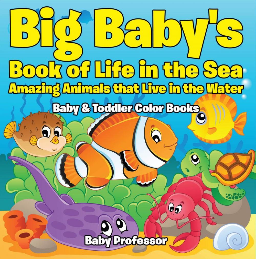 Big bigCover of Big Baby's Book of Life in the Sea: Amazing Animals that Live in the Water - Baby & Toddler Color Books