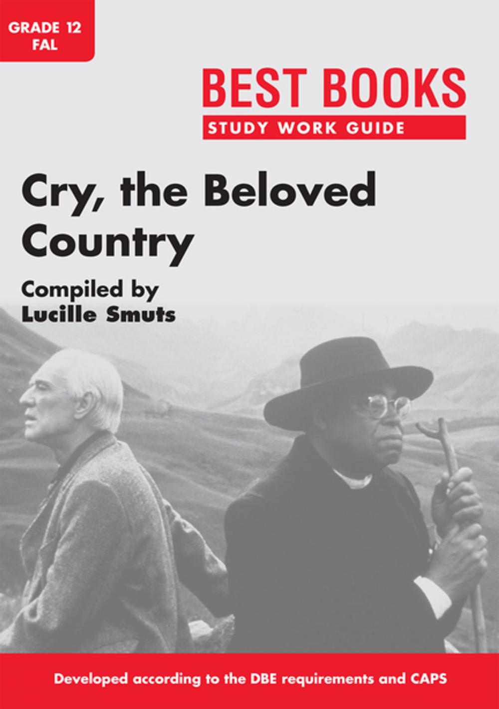 Big bigCover of Best Books Study Work Guide: Cry, the Beloved Country