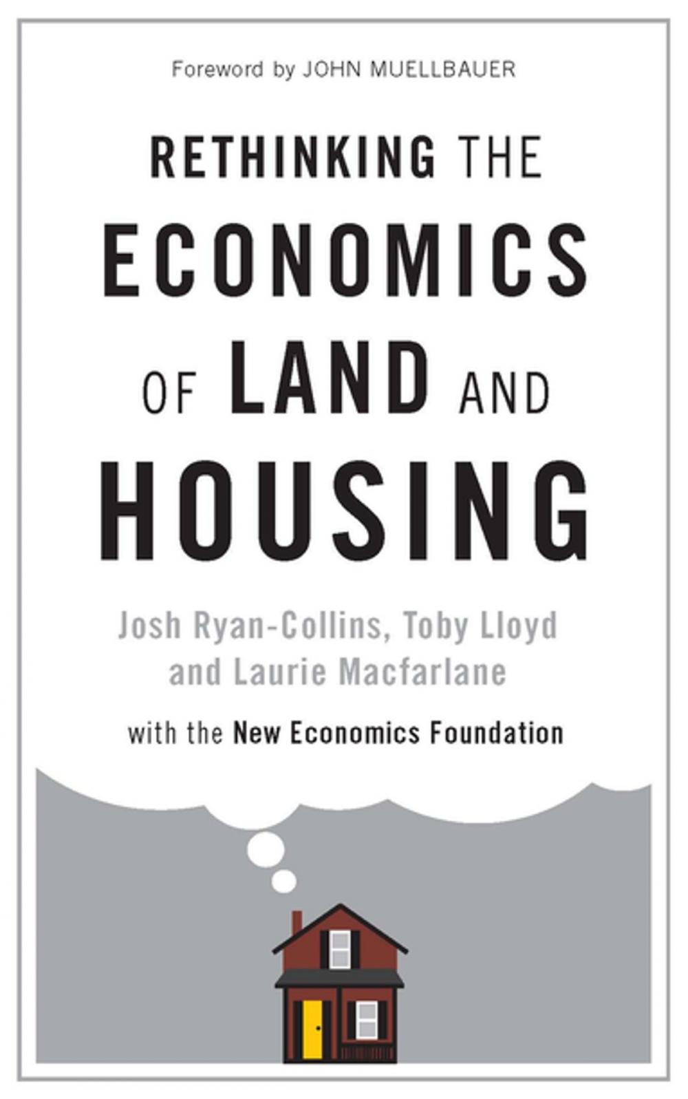 Big bigCover of Rethinking the Economics of Land and Housing