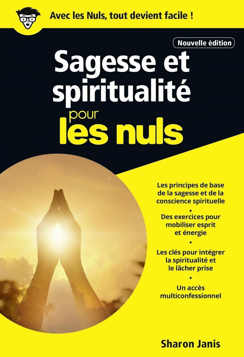 Big bigCover of Sagesse et spiritualité pour les Nuls, poche, nouvelle édition