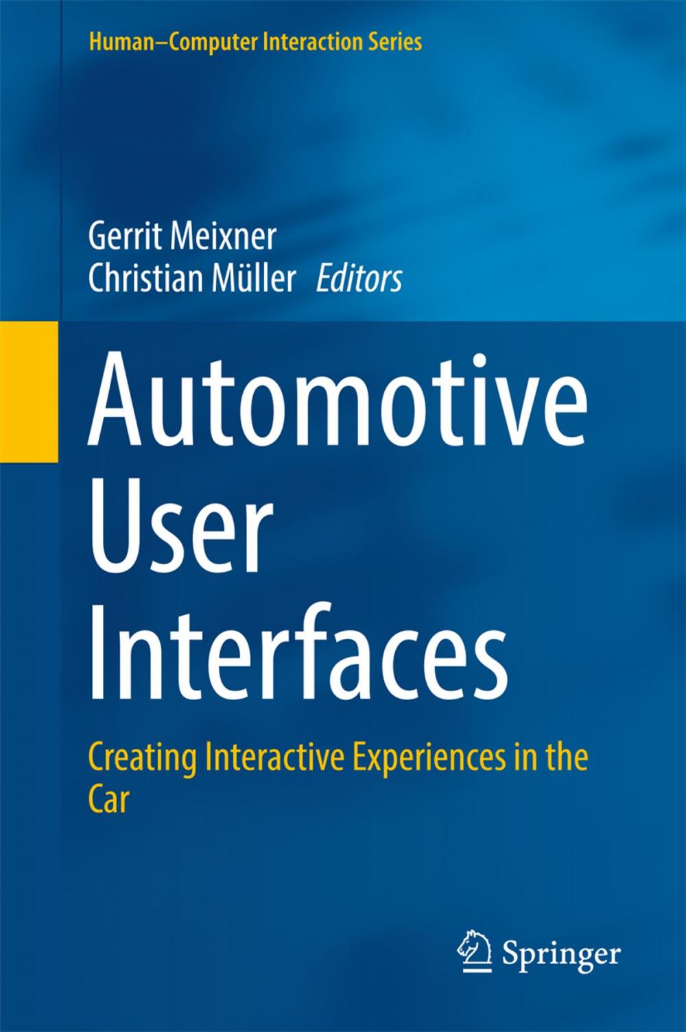 Big bigCover of Automotive User Interfaces