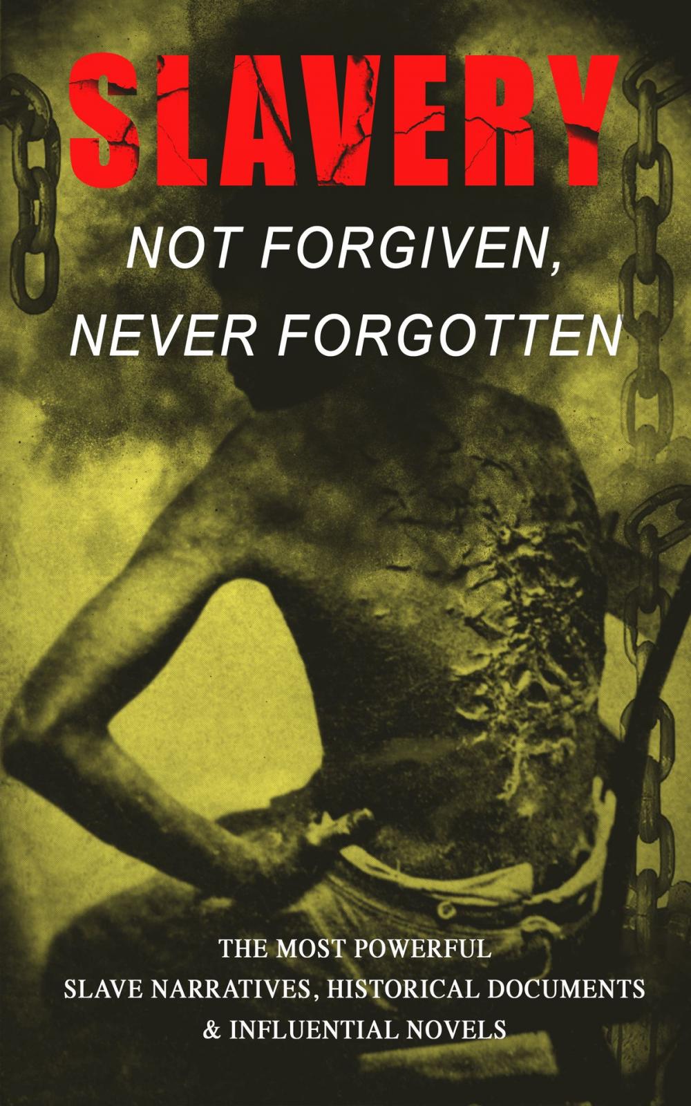 Big bigCover of Slavery: Not Forgiven, Never Forgotten – The Most Powerful Slave Narratives, Historical Documents & Influential Novels