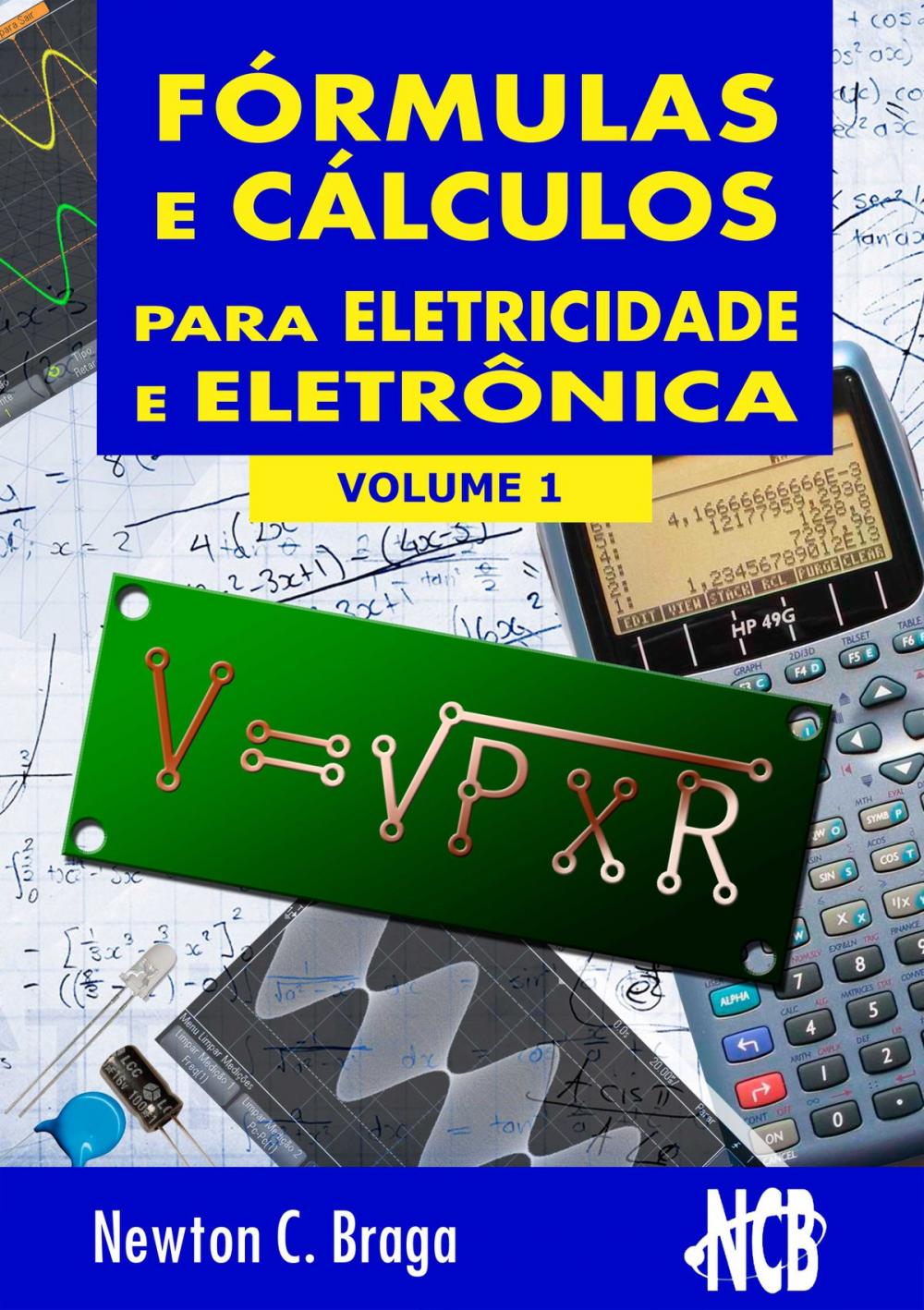 Big bigCover of Fórmulas e Cálculos para Eletricidade e Eletrônica - volume 1