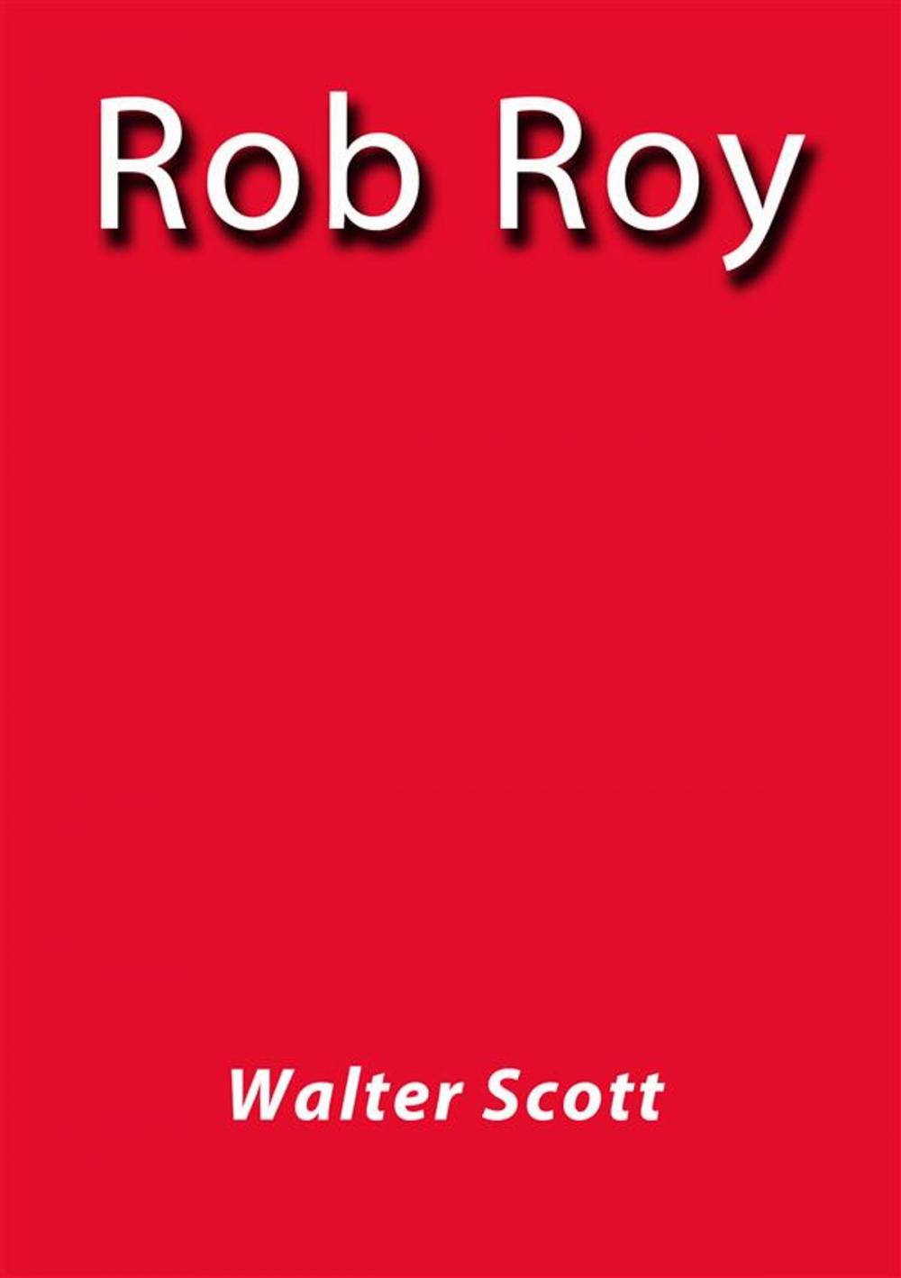Big bigCover of Rob Roy