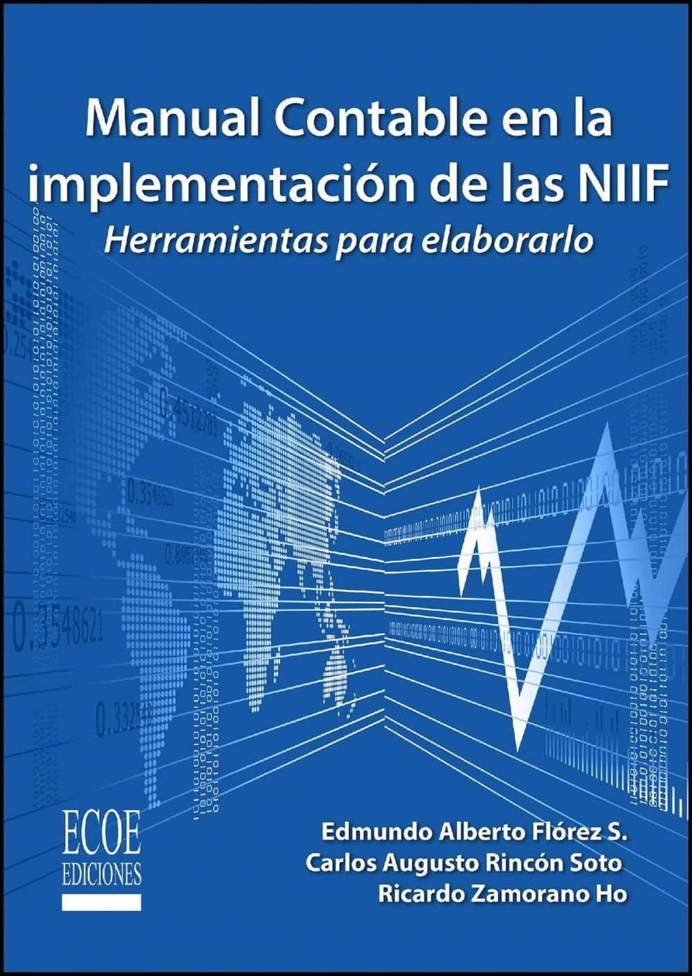 Big bigCover of Manual contable en la implementación de las NIIF