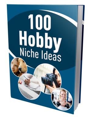 Cover of the book 100 Hobby Niche Ideas by Jacques-Line Vandroux