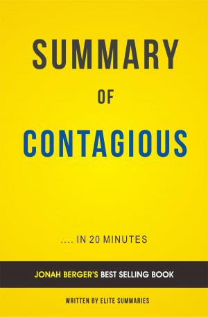 Cover of the book Summary of Contagious: by Jonah Berger | Includes Analysis by Conor Smyth
