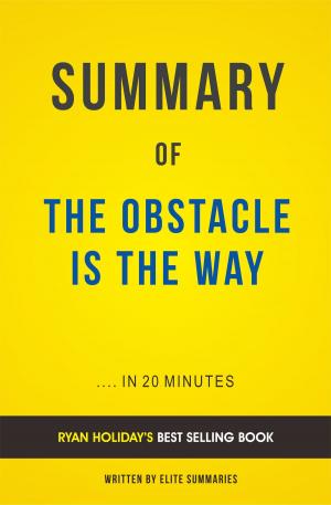 Book cover of Summary of Obstacle Is the Way: by Ryan Holiday | Includes Analysis