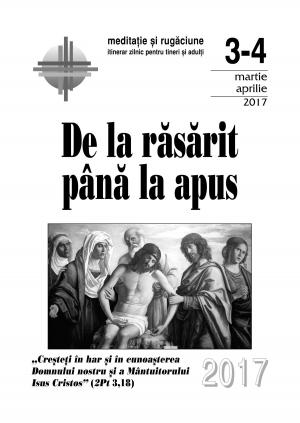 Cover of De la răsărit până la apus: martie-aprilie 2017