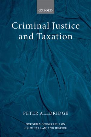 Cover of the book Criminal Justice and Taxation by Owen Davies