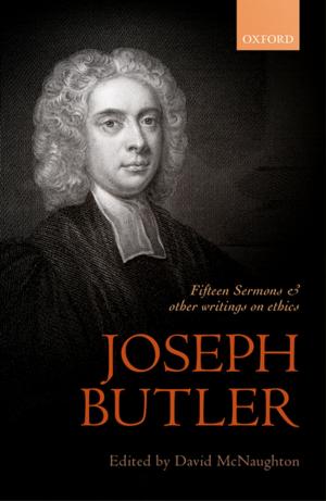 Cover of the book Joseph Butler: Fifteen Sermons and other writings on ethics by Martin Innes