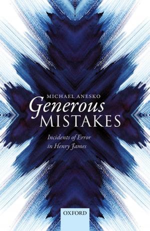 Cover of the book Generous Mistakes by Keith Bodner