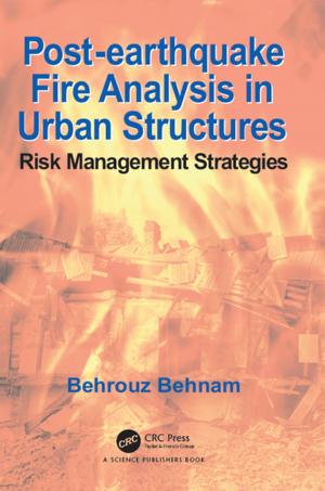 Cover of the book Post-Earthquake Fire Analysis in Urban Structures by Chris March