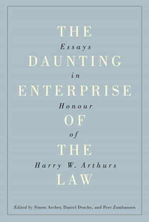 Cover of the book Daunting Enterprise of the Law by Commission de vérité et réconciliation du Canada