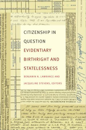 Cover of the book Citizenship in Question by Aniko Bodroghkozy, Lynn Spigel