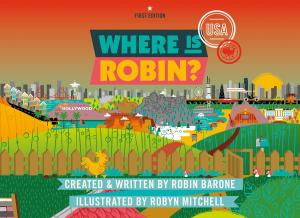 Cover of the book Where Is Robin? USA by Nathaniel Gold, Henry Chimpman