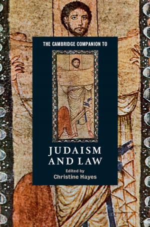 Cover of the book The Cambridge Companion to Judaism and Law by Michael Likosky