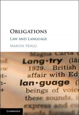 Cover of the book Obligations by 