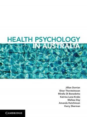 Cover of the book Health Psychology in Australia by Monroe E. Price