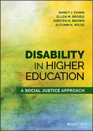 Book cover of Disability in Higher Education