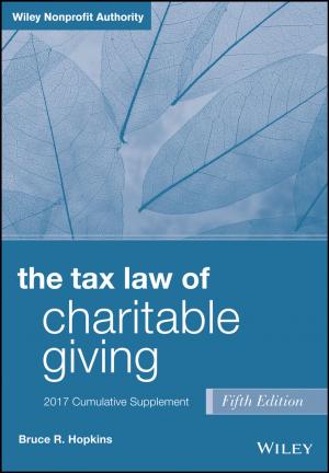 Cover of the book The Tax Law of Charitable Giving, 2017 Supplement by John Savill