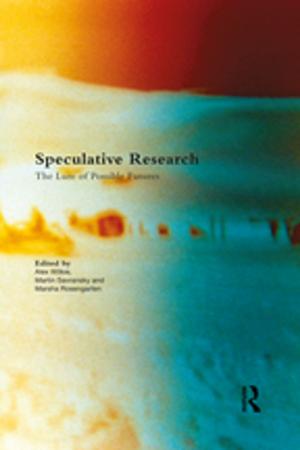 Cover of the book Speculative Research by Mark Doel, Steven Shardlow, David Sawdon