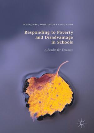 Cover of the book Responding to Poverty and Disadvantage in Schools by P. Eckersall