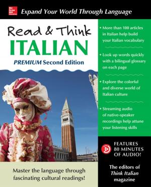 Cover of the book Read & Think Italian, Premium 2nd Edition by Ana Lomba