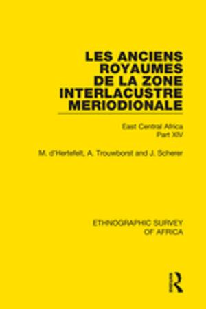 Book cover of Les Anciens Royaumes de la Zone Interlacustre Meriodionale (Rwanda, Burundi, Buha)