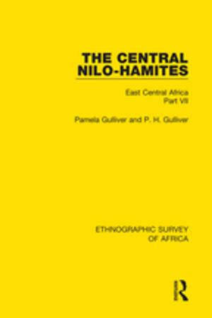 bigCover of the book The Central Nilo-Hamites by 