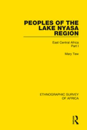 Book cover of Peoples of the Lake Nyasa Region
