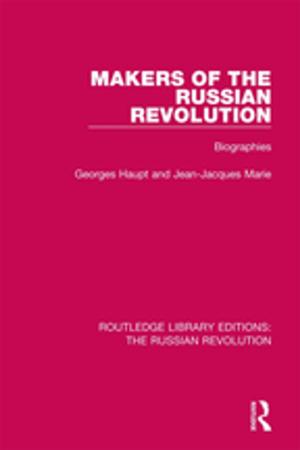 Cover of the book Makers of the Russian Revolution by Otto Jespersen