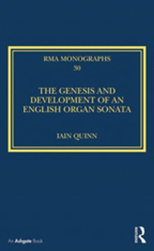 Cover of the book The Genesis and Development of an English Organ Sonata by Eli Ginzberg