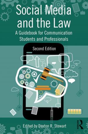 Cover of the book Social Media and the Law by Ronald Hutton