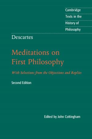 Book cover of Descartes: Meditations on First Philosophy