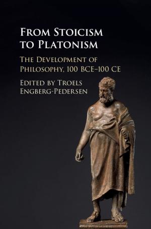 Cover of the book From Stoicism to Platonism by Patricia A. Baker