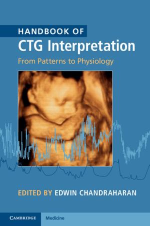 Cover of the book Handbook of CTG Interpretation by Kenneth W. Clements