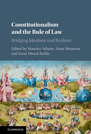 Cover of the book Constitutionalism and the Rule of Law by 