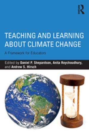 Cover of the book Teaching and Learning about Climate Change by Clara Irazábal