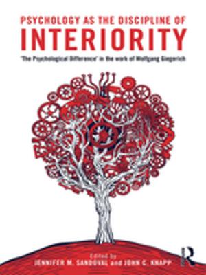 Cover of the book Psychology as the Discipline of Interiority by 