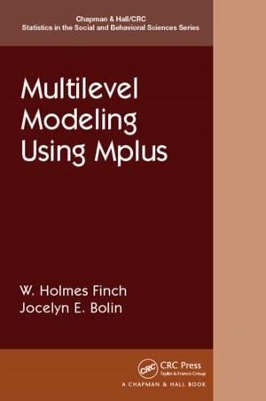 Cover of the book Multilevel Modeling Using Mplus by W.H. Hager