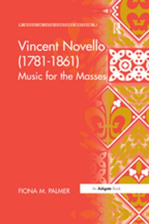 Cover of the book Vincent Novello (1781–1861) by Gustav Levine, Stanley Parkinson