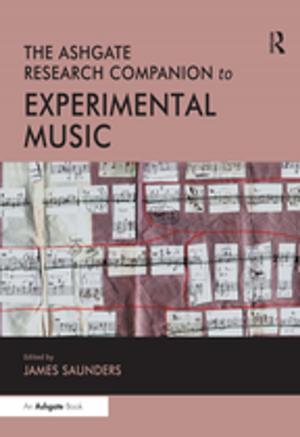 Cover of the book The Ashgate Research Companion to Experimental Music by David Nunan