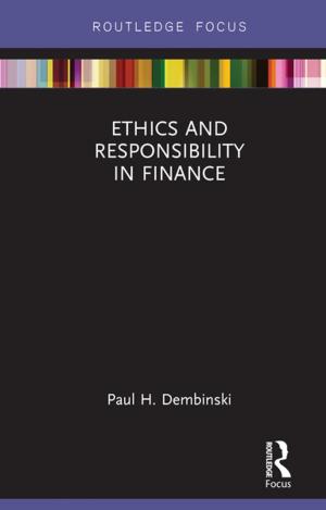 Cover of the book Ethics and Responsibility in Finance by 