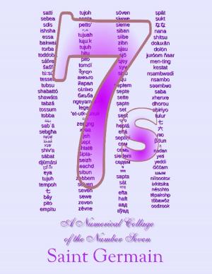 Cover of the book Sevens : A Numberic Collage of the Number Seven by Gator Rhythms
