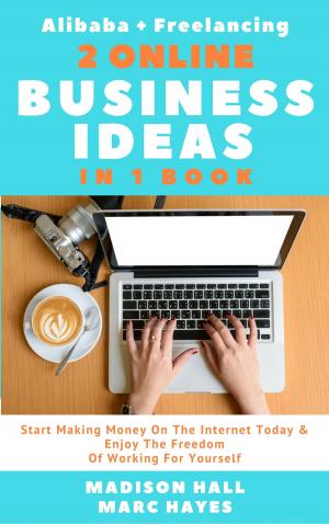Book cover of 2 Online Business Ideas In 1 Book: Start Making Money On The Internet Today & Enjoy The Freedom Of Working For Yourself (Alibaba + Freelancing)