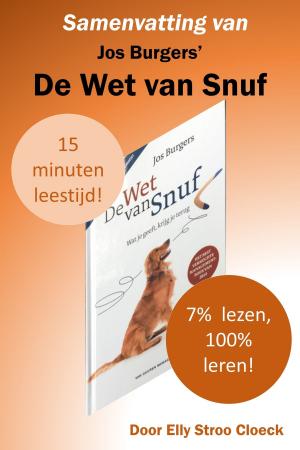 Book cover of Samenvatting van Jos Burgers' De Wet van Snuf