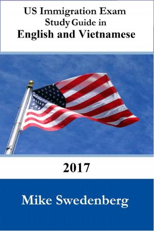 Cover of US Immigration Exam Study Guide in English and Vietnamese