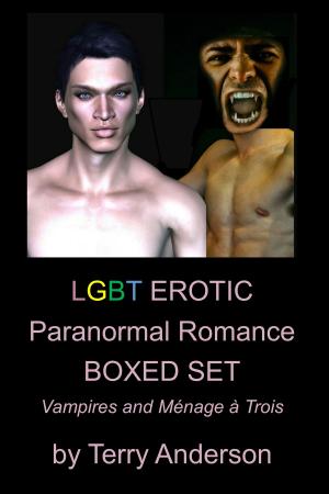 Cover of LGBT Erotic Paranormal Romance Boxed Set Vampires and Ménage à Trois